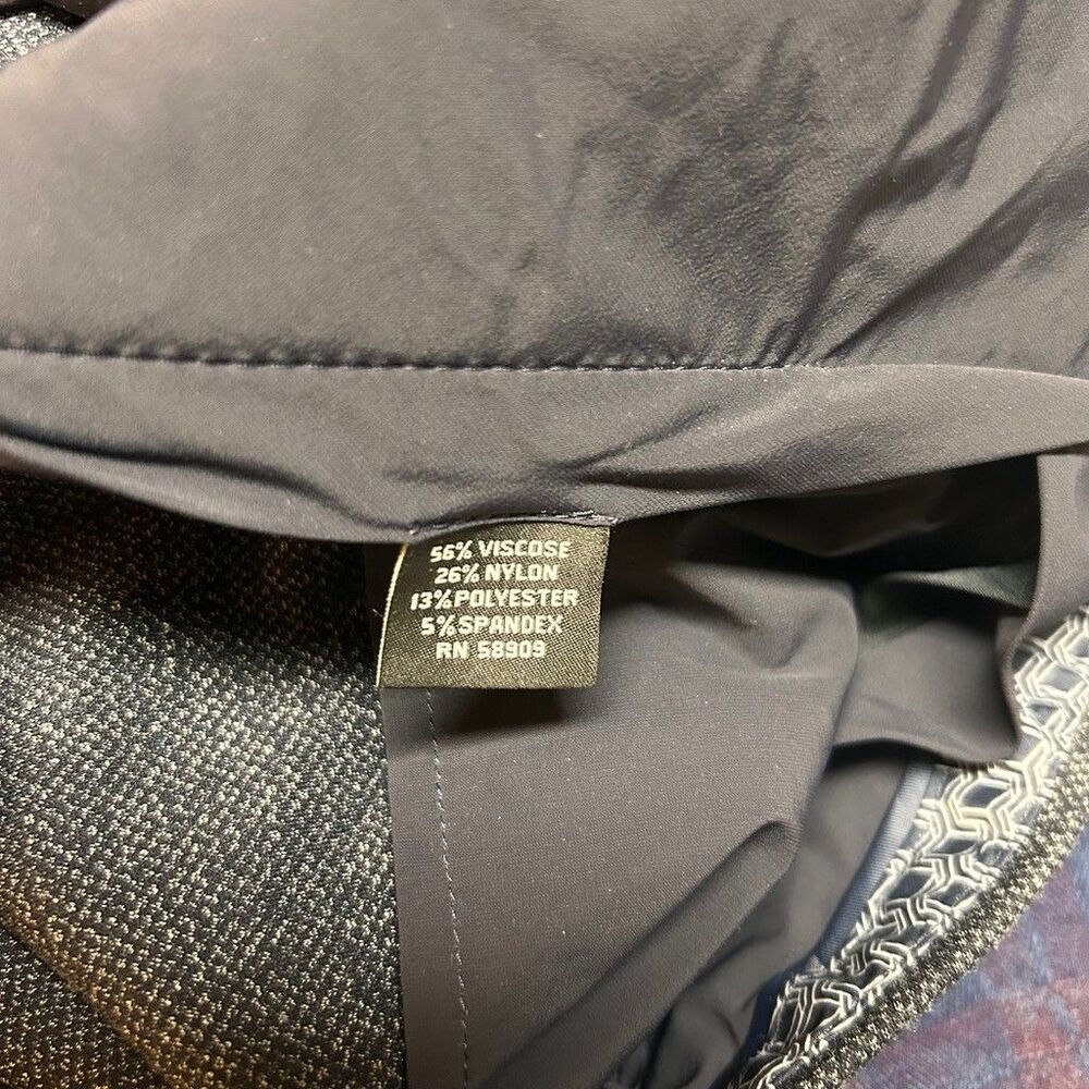 Murano Zac Fit Pants Mens 46x29 Gray Ultimate Modern Comfort Stretch Dress Chino - Picture 8 of 9